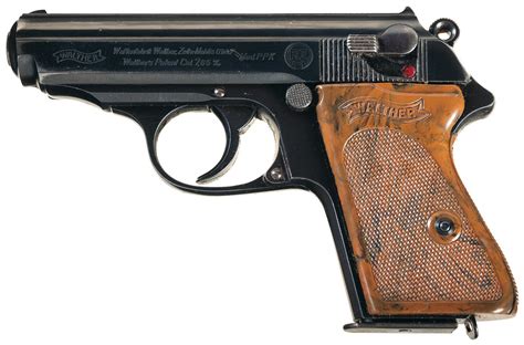 walther ppk pistol  mm auto rock island auction