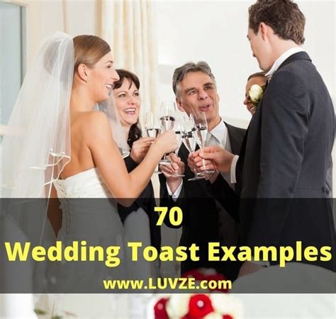 70 Wedding Toast Examples Funny Sweet Religious Wedding Speeches