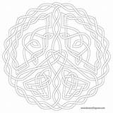 Coloring Pages Celtic Peace Knot Color Adults Symbol Sign Drawing Knots Mandala Vector Tree Life Colouring Border Getdrawings Printable Large sketch template