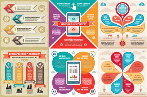 6 infographic business concept creative other presentation software