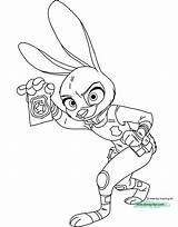 Zootopia Pages Coloring Judy Disneyclips Hopps Disney Nick Color Printable Wilde Getcolorings Badge Showing Funstuff sketch template