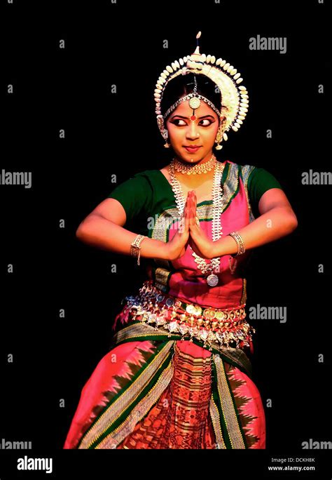 classical indian dance form young beautiful woman lady girl dancing