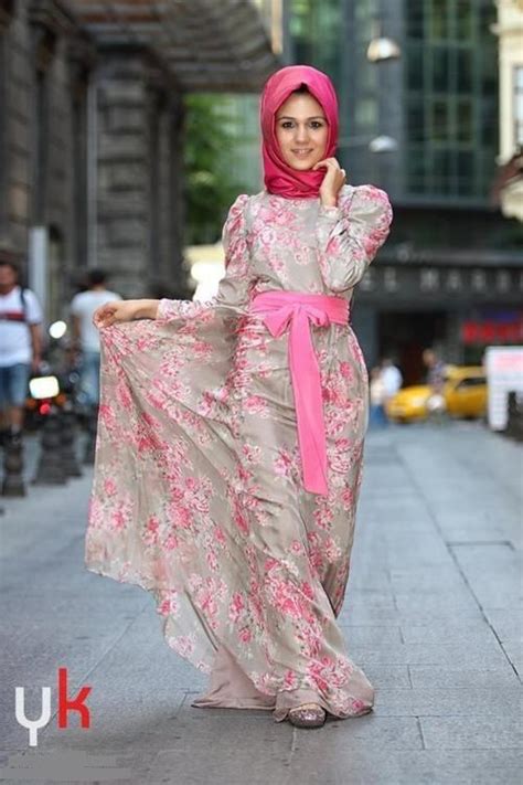 multi colored floral abaya and hijab collection vestidos de verano de chicas vestidos