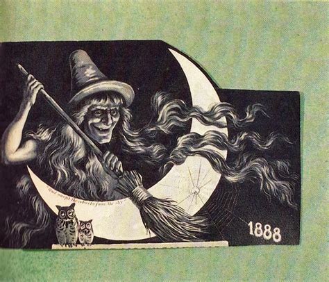 mixed  monster club vintage witch decorations countdown