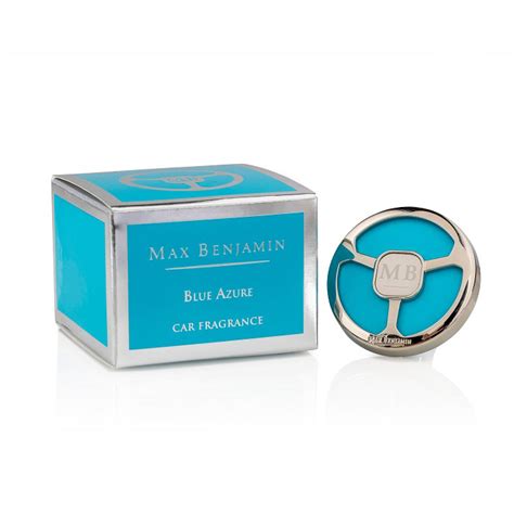 max benjamin blue azure luxury car fragrance gifts
