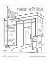 Actividades Oficios Edificios Profesiones Preescolar Maquetas Páginas Inglés Ejercicios Postal Artículo sketch template