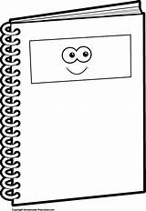 Notebook Clipart Ruler Book Note School Notepad Cliparts Clip Cute Open Transparent Library Clipground 20clipart 20and 20black 20white Advertisement Laptop sketch template