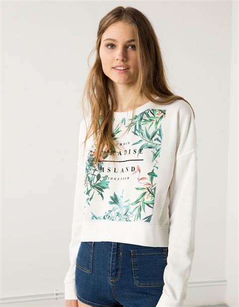 sweatshirts bershka woman bershka turkey