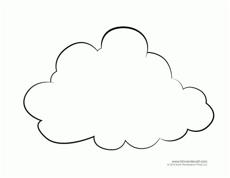 clouds coloring pages  kids coloring home