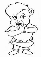 Coloring Pages Gummy Bear Cliparts Gummi Bears Printables Gif Computer Designs Use sketch template