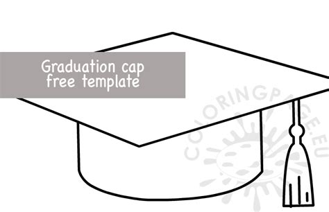 paper graduation cap template
