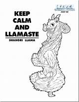 Ice Age Coloring Course Pages Collision Yoga Color Movie Llama Iceage Kids Printables International Trailer Yogaday Shangri Ages Develop Recognition sketch template
