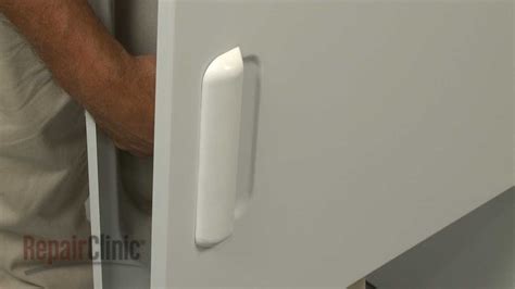 ge gas dryer door handle replacement wex youtube