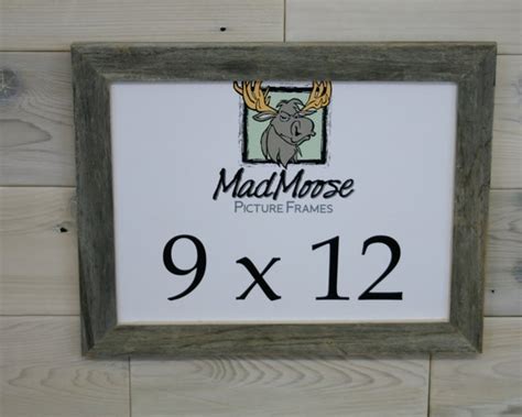 thin   barn wood picture frame