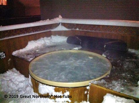 Winter Time Hot Tub Fun In A Great Northern Hot Tub