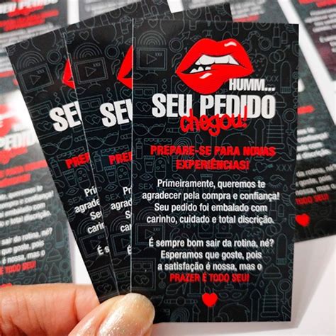 50un Cartão De Agradecimento Para Sexshop Shopee Brasil