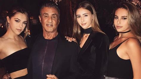 watch access hollywood interview sylvester stallone shows off his
