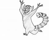 King Julien Run Coloring Pages sketch template