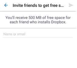 dropbox referral program refer earn upto gb  space