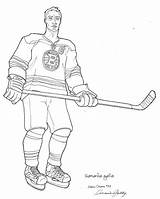 Bruins Pages Hockey Boston Coloring Nhl Template Bear sketch template