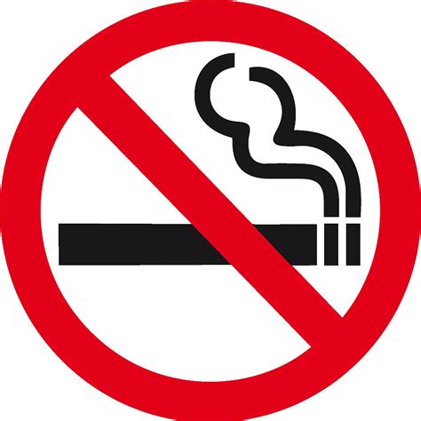 aufkleber rauchen verboten gross randlos shop