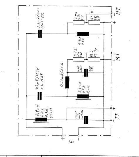 frequenzweiche subwoofer schaltplan wiring diagram