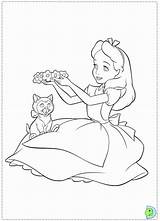 Disney Coloring Pages Alice Printable Sheets Characters Kids Choose Princess Wonderland Walt Coloriage Pays Des Merveilles Board sketch template