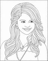 Coloring Pages Selena Gomez Demi Lovato Zoey Print Madonna Printable Nicole 2010 Wizards Kids Color Getcolorings Library Waverly Place July sketch template