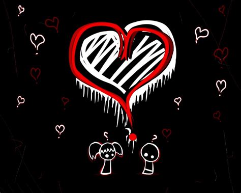 Emo Love Wallpaper Emo Love Wallpaper 12230758 Fanpop