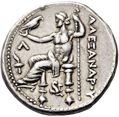 tetradrachm in the name of alexander iii amphipolis kingdom of