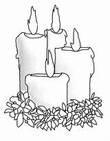Candle Draw Designlooter sketch template
