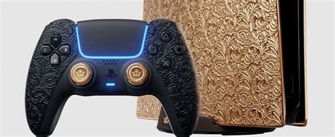 Caviar Limited Edition Playstation 5 In Solid Gold Is Just As Fancy As