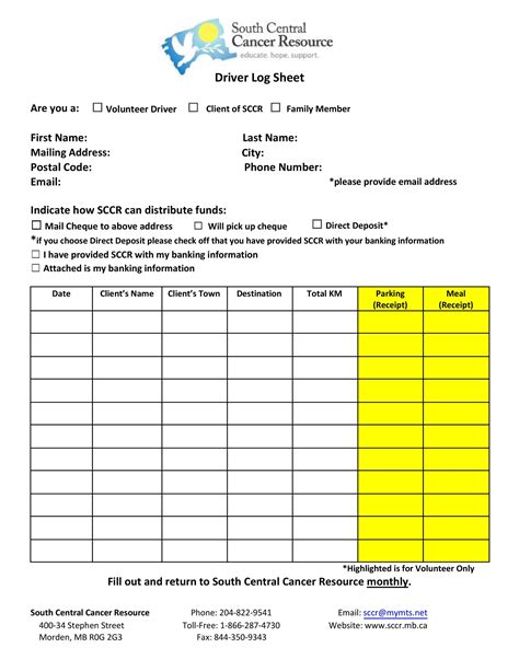 printable drivers daily log books templates examples