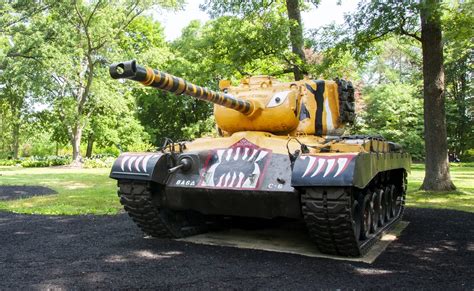 patton tank  division museum