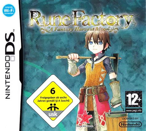Rune Factory A Fantasy Harvest Moon 2006 Nintendo Ds