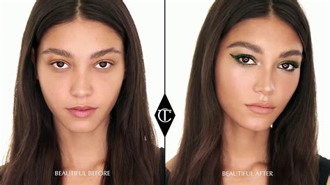makeup tutorial party eyes charlotte tilbury youtube