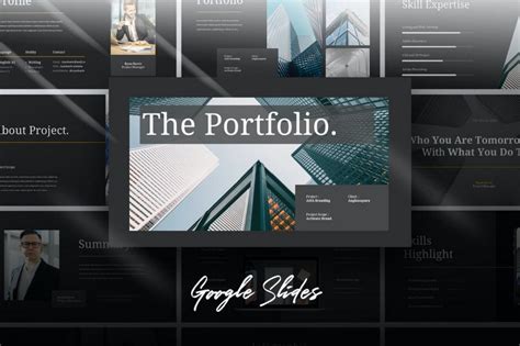 powerpoint portfolio templates  design shack