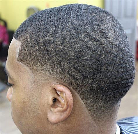 taper fade  waves  men  natural hairstyles