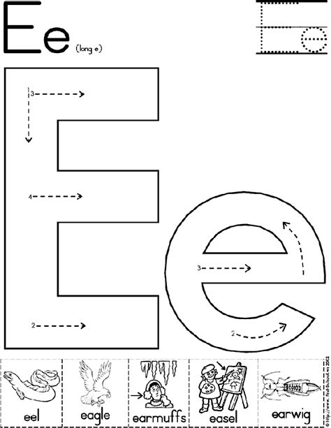 printable letter  worksheet preschool
