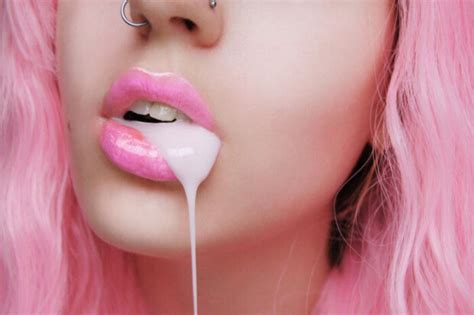 pink lips dripping cum hawkee
