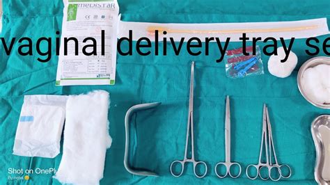 Delivery Tray Normal Vagina Delivery Tray Setup Youtube