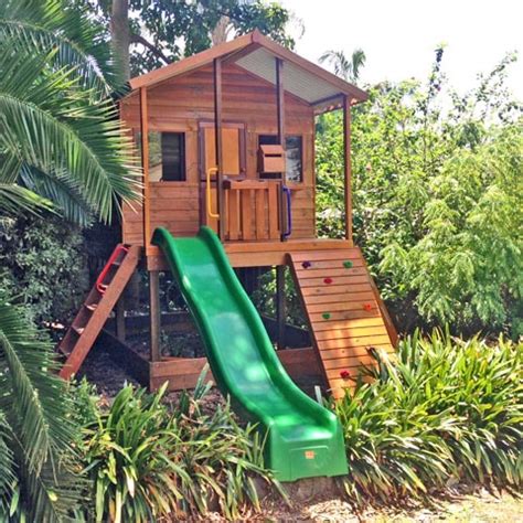 kids wooden cubby houses kids outdoor cubby house ebay