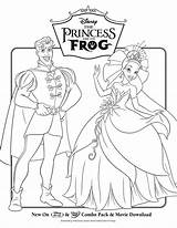 Princess Frog Coloring Pages Disney Sheets Kids Activity Prince Color Movie Printables Print Tiana Sheet Handsome Lottie Word Simple Activities sketch template