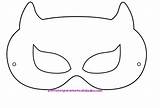 Batman Antifaz Gatubela Catwoman Batichica Superheroes Mascaras Disfraz Desde Sil sketch template