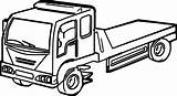 Truck Wecoloringpage sketch template