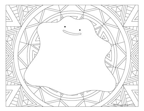 ditto pokemon coloring page windingpathsartcom