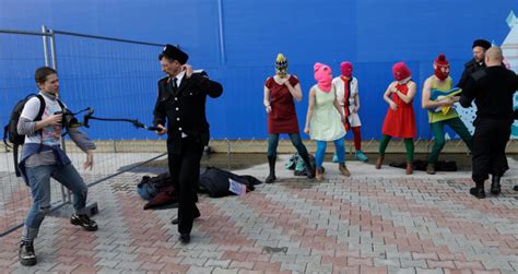 Sochi Cossacks Attack Pussy Riot With Whips And Pepper