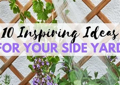 side yard ideas  design inspirations  copy bob vila