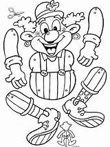 Hampelmann Clown Dasmalbuch Kostenlos Fasching Coloring Ausdrucken Karneval Bastelvorlagen Besten Einzigartig Zirkus Ausmalen Handwerk Kindern Circo Puppet Verob Centerblog Artisanat sketch template