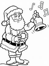 Santa Claus Coloring Pages Christmas Printable Kids Children Print Fun Kerstman Bell Color Kleurplaatjes Viewed Calendar Create Kb Size Scribblefun sketch template